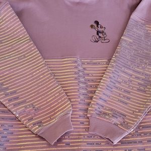 Earidescent sequin Disney spirit jersey size M